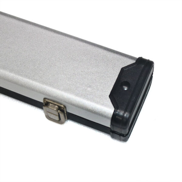 Boitier rigide tricolore blanc brun et noir pour queue de billard 3/4 – Image 4