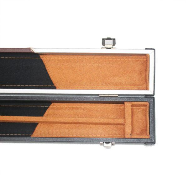 Boitier rigide tricolore blanc brun et noir pour queue de billard 3/4 – Image 6