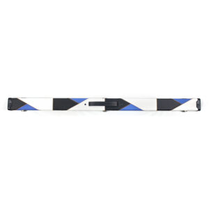 Boitier rigide 3 couleurs : bleu, blanc, noir pour queue 3/4