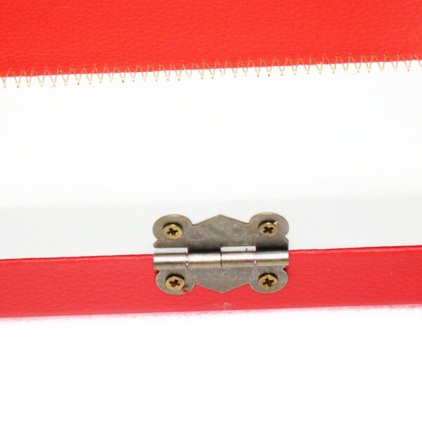 Boitier rigide 2 couleurs, blanc et rouge pour queue de billard 3/4 – Image 13
