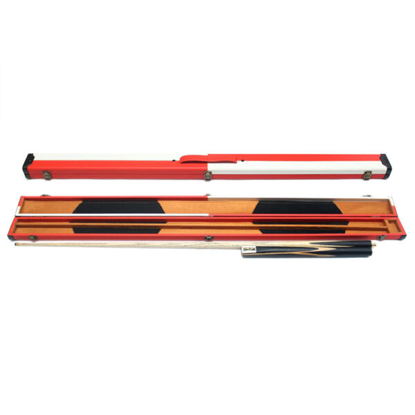 Boitier rigide 2 couleurs, blanc et rouge pour queue de billard 3/4 – Image 3
