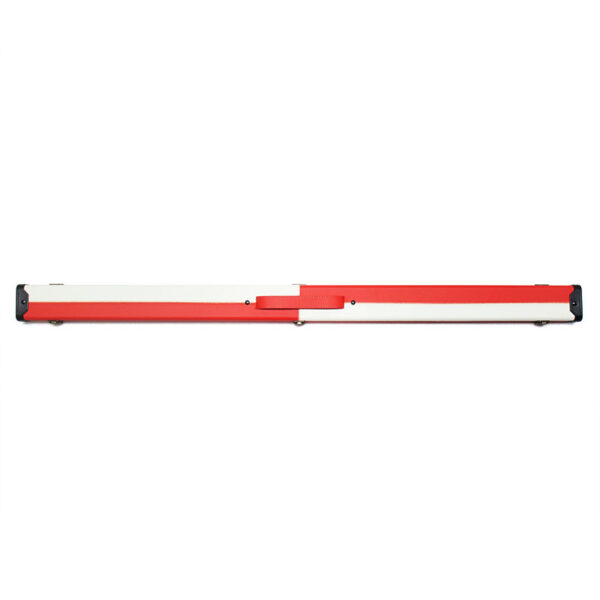 Boitier rigide 2 couleurs, blanc et rouge pour queue de billard 3/4 – Image 5