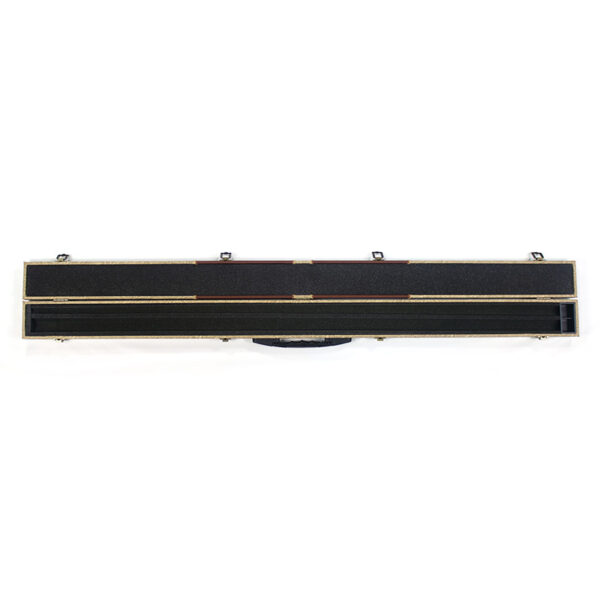 Boitier rigide beige motif croix pour queue de 3/4 – Image 5