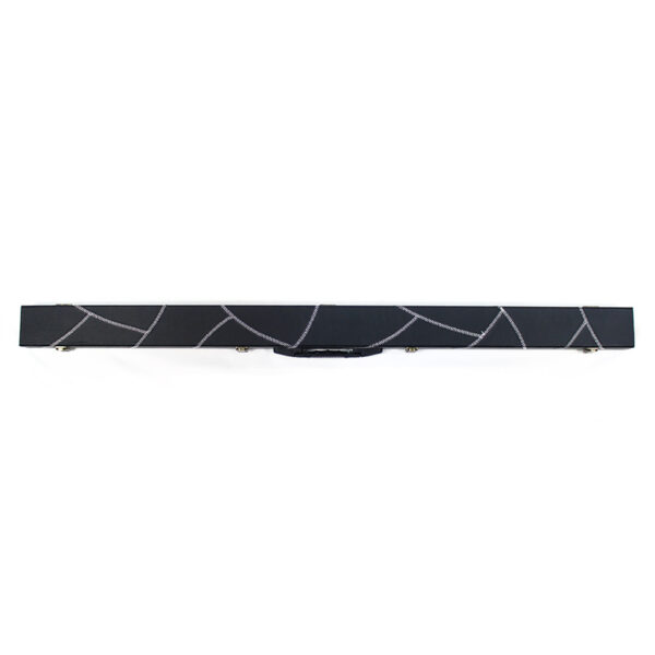 Boitier rigide simili cuir noir pour queue de 3/4