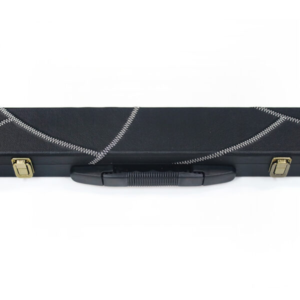 Boitier rigide simili cuir noir pour queue de 3/4 – Image 3