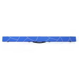 Boitier rigide simili cuir bleu pour queue de 3/4