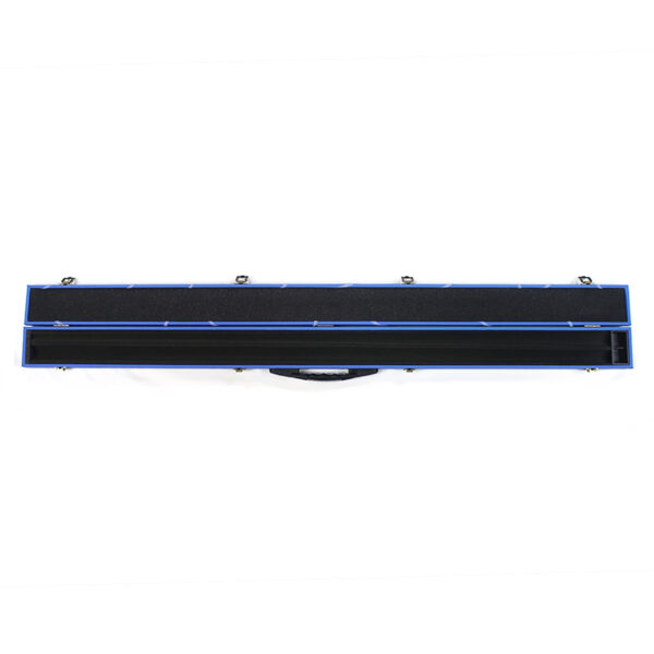 Boitier rigide simili cuir bleu pour queue de 3/4 – Image 5