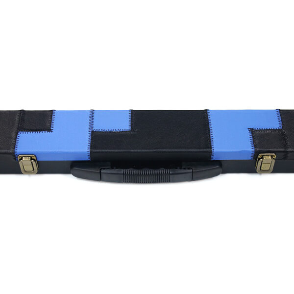 Boitier rigide damier "inversé" bleu et noir pour queue de 3/4 – Image 3