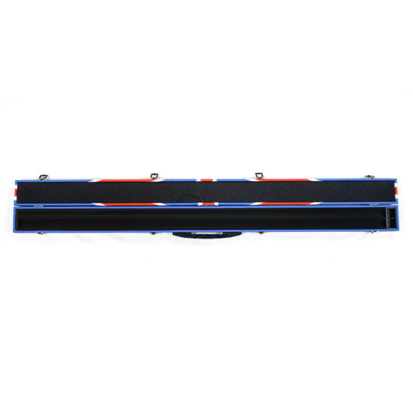 Boitier rigide bleu motif "England Flag" pour queue de 3/4 – Image 5