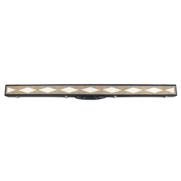 Boitier rigide motif losanges pour queue 3/4