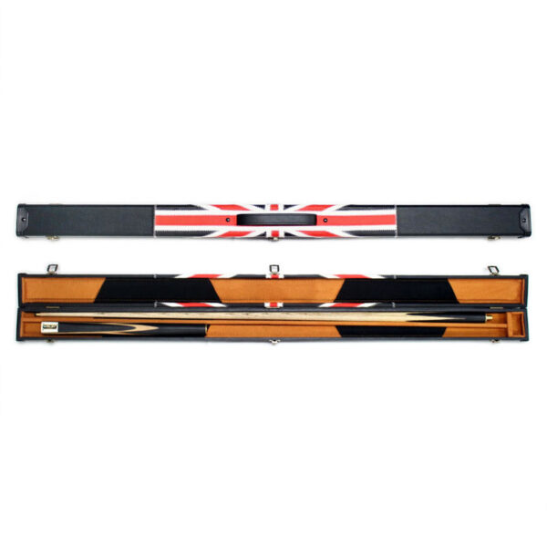 Boitier rigide noir motif "England Flag" pour queue de 3/4 – Image 8