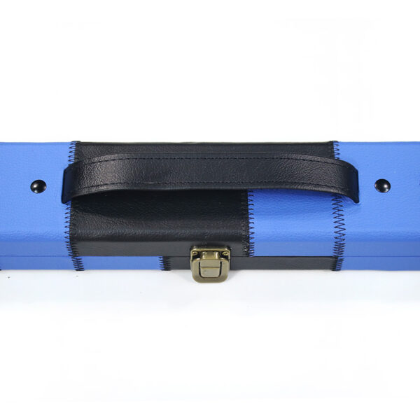Boitier rigide damier "inversé" bleu et noir pour queue de 3/4 – Image 3