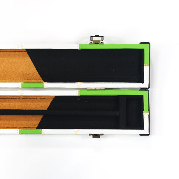 Boitier rigide damier "inversé" vert et blanc pour queue de 3/4 – Image 4