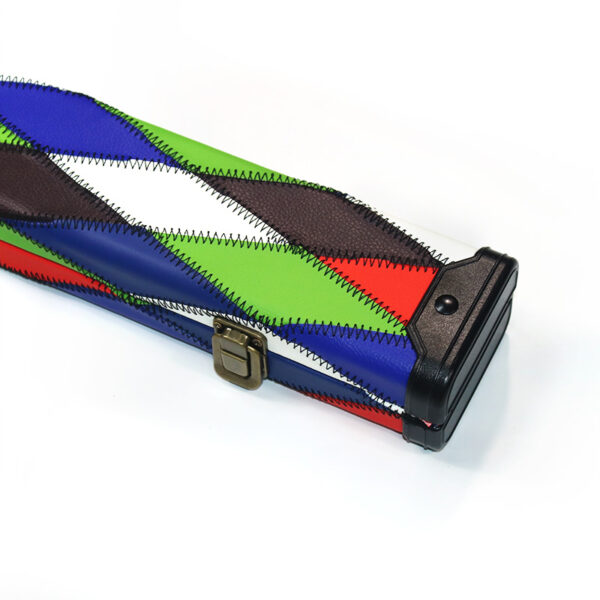 Boitier rigide losanges muticolores pour queue 3/4 – Image 2
