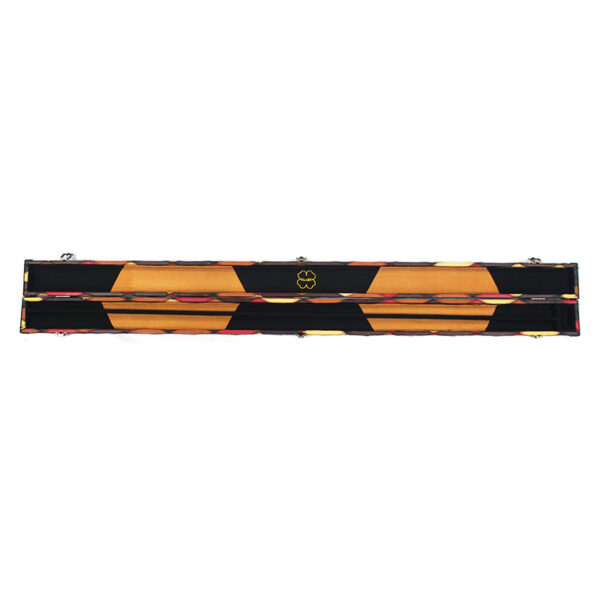 Boitier rigide losanges muticolores "couleurs chaudes" pour queue 3/4 – Image 5