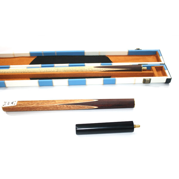 Boitier rigide damier "inversé" bleu et blanc pour queue de 3/4 – Image 7