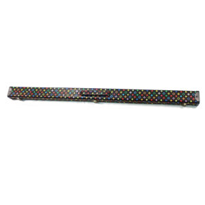 Boitier rigide motif "Louis Vuitton" coloré pour queue de billard 3/4