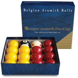 Billes de Pool Super Aramith Pro Cup 50,8mm