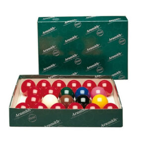 Set de billes de snooker Aramith 50,8mm